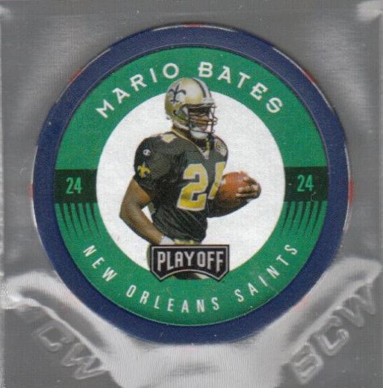 Mario Bates #24 1997 Playoff Absolute Football