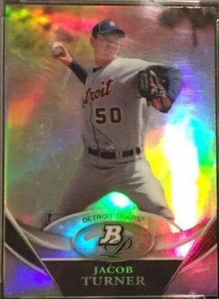 Jacob Turner #BPP25 Baseball Cards 2011 Bowman Platinum Prospects