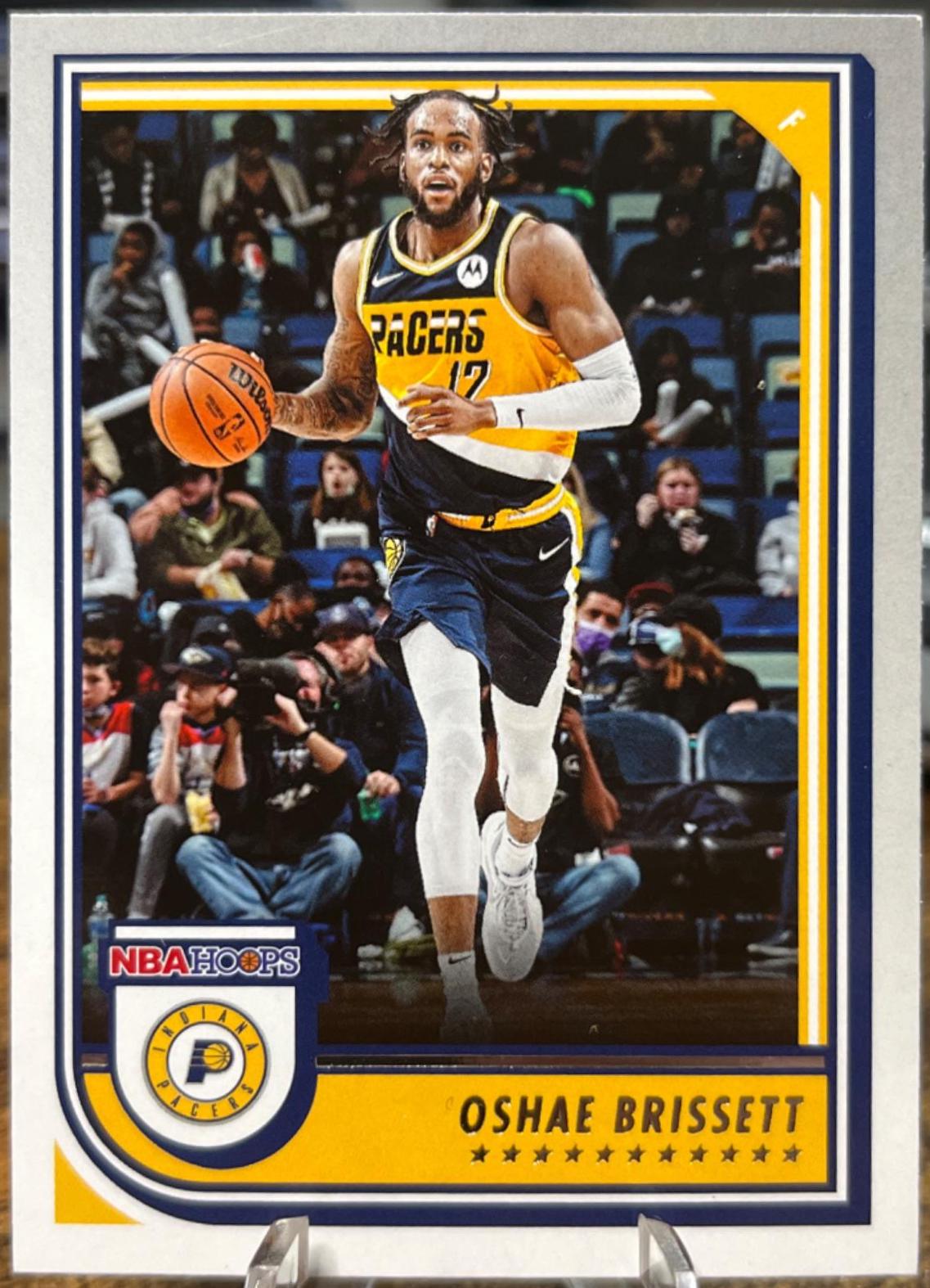 Oshae Brissett #57 Basketball Cards 2022 Panini Hoops