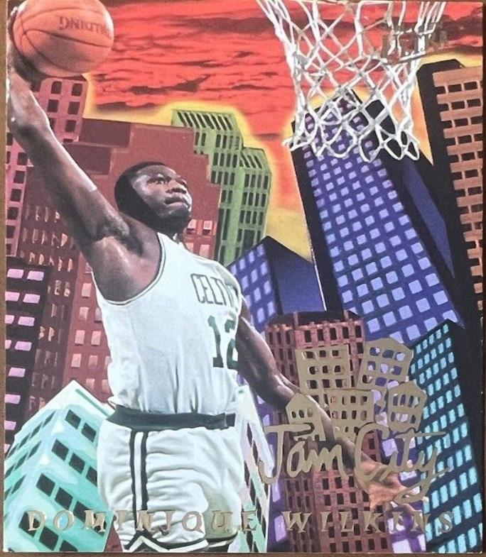 Dominique Wilkins #10 Basketball Cards 1994 Ultra Jam City