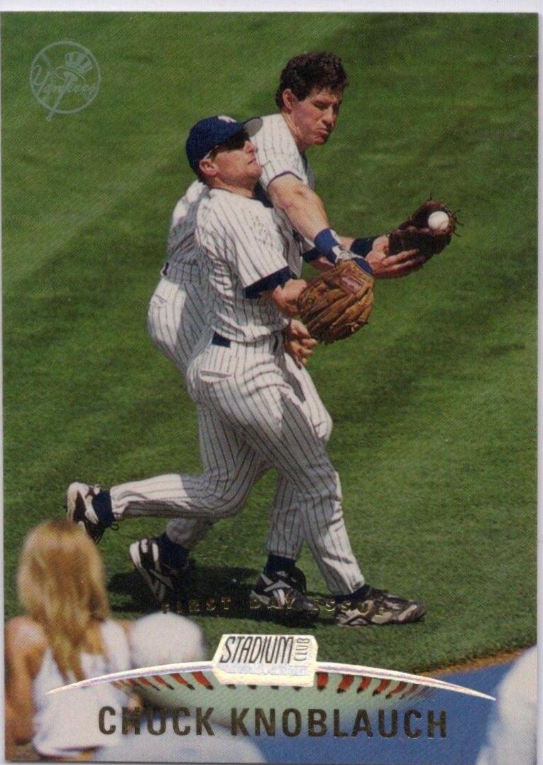 Chuck Knoblauch #45 Baseball Cards 1999 Stadium Club