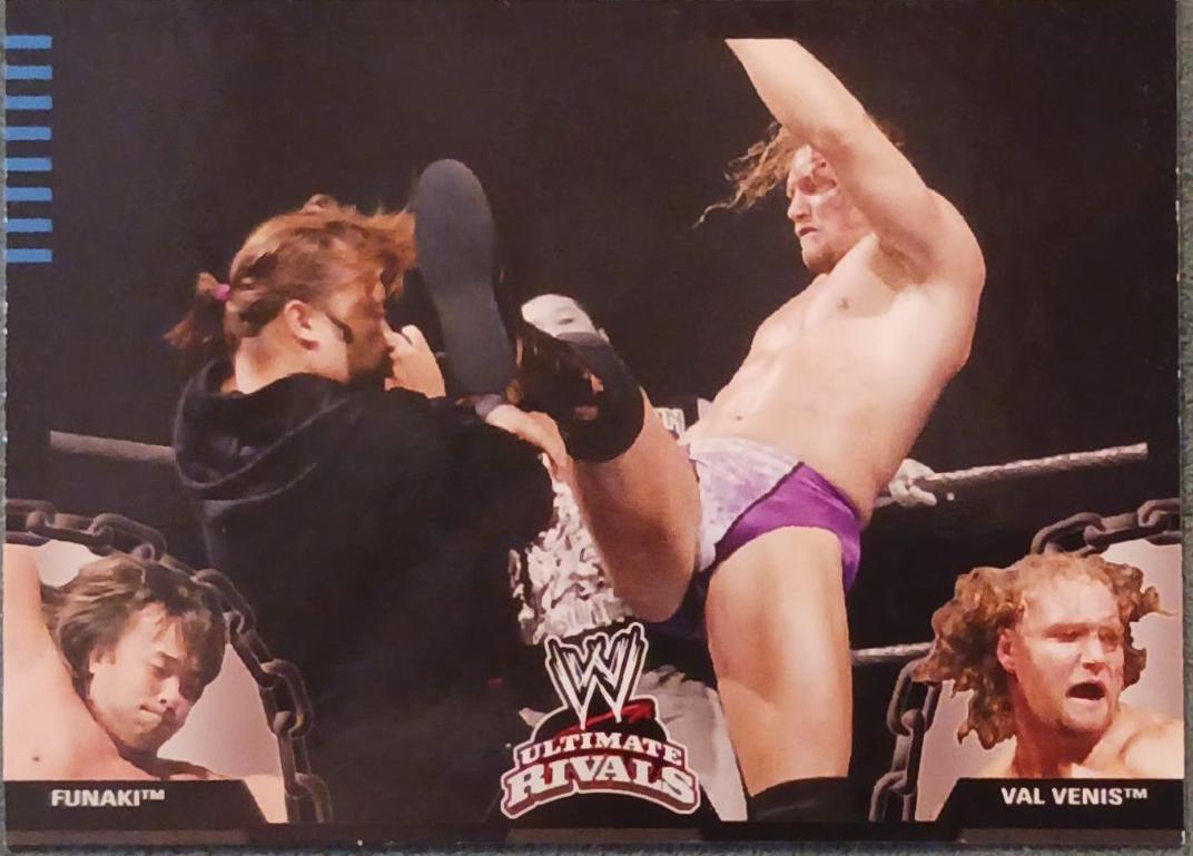 Funaki vs. Val Venis #41 Wrestling Cards 2008 Topps WWE Ultimate Rivals