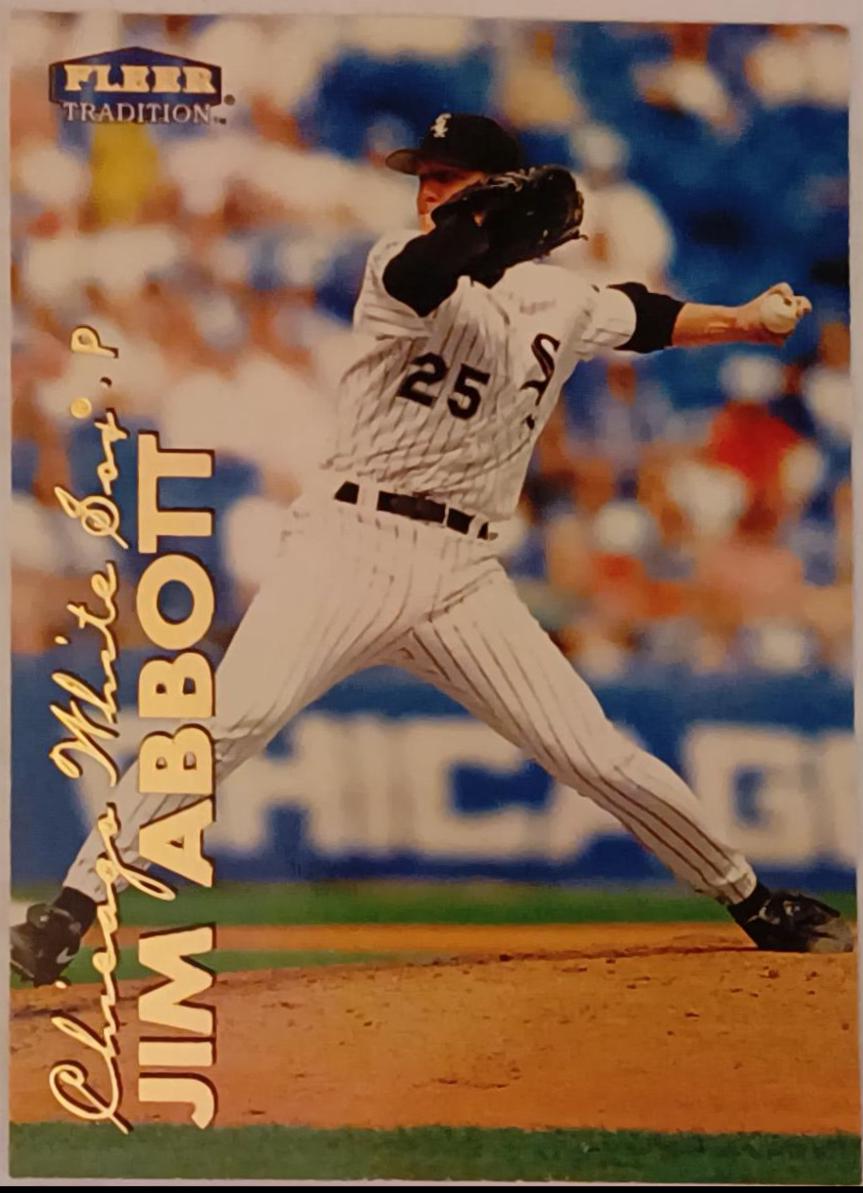 Jim Abbott #314 1999 Fleer Tradition Baseball