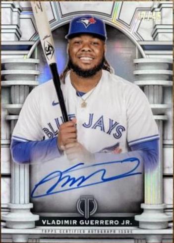 Vladimir Guerrero Jr. #OA-VGJ 2023 Topps Tribute Baseball Olympus Autographs