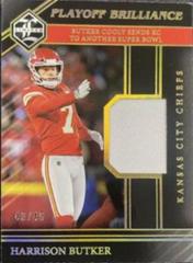 Harrison Butker #8 Football Cards 2023 Panini Limited Playoff Brilliance Prices