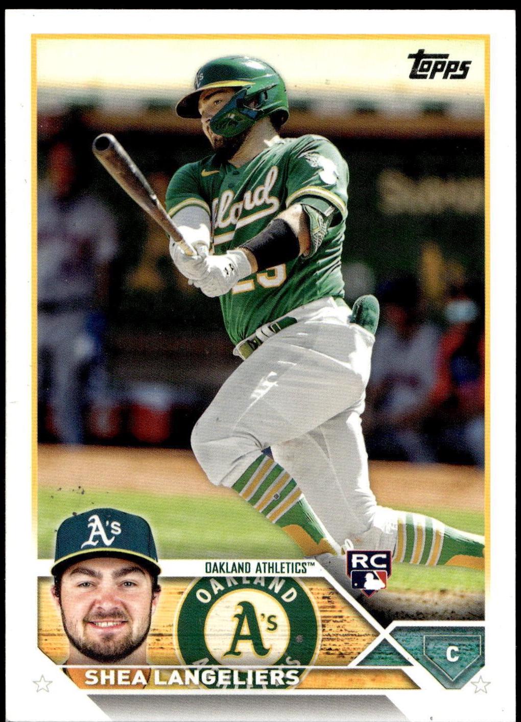 Shea Langeliers #127 Baseball Cards 2023 Topps