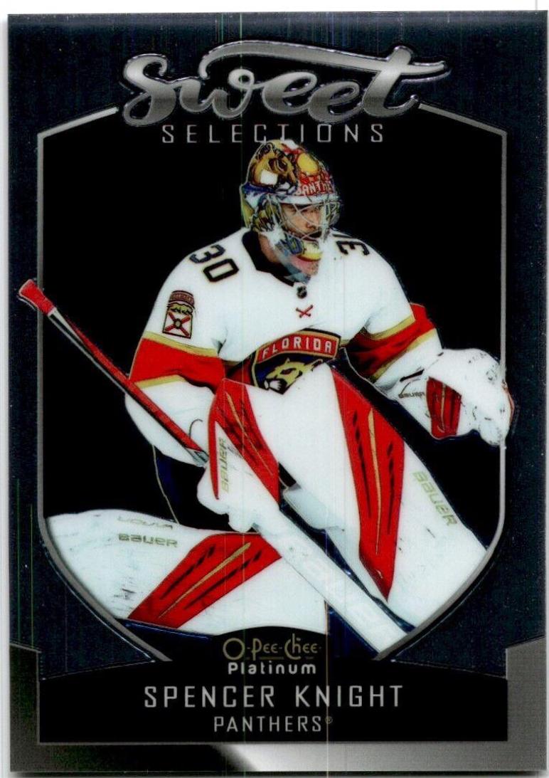 Spencer Knight #SS-5 Hockey Cards 2021 O-Pee-Chee Sweet Selections