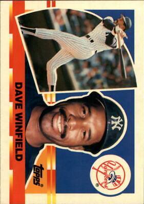 Dave Winfield #20 Baseball Cards 1990 Topps Big Baseball