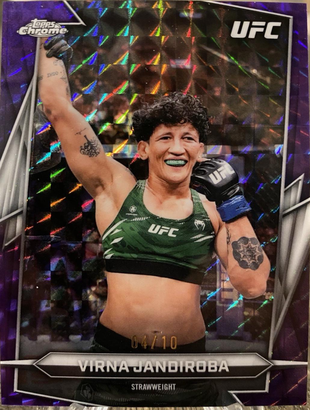 Virna Jandiroba [Purple Geometric Refractor] #73