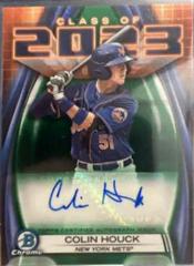 Colin Houck [Green] #23A-CH Baseball Cards 2023 Bowman Draft Class of Autographs Prices