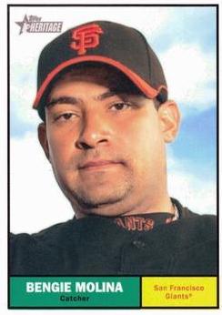 Bengie Molina #31 Baseball Cards 2010 Topps Heritage