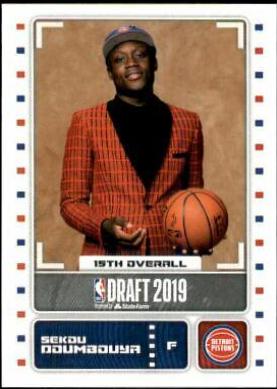 Sekou Doumbouya #93 Basketball Cards 2019 Panini Stickers