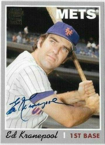 Ed Kranepool #FFAEK Baseball Cards 2012 Topps Archives Fan Favorite Autographs