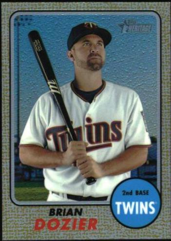 Brian Dozier [Chrome Gold Refractor] #465