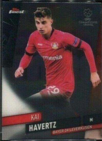 Kai Havertz #57 Soccer Cards 2019 Finest UEFA Champions League