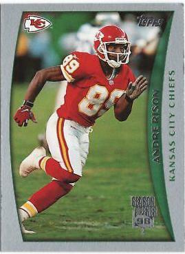 Andre Rison #59 1998 Topps Season Opener Football