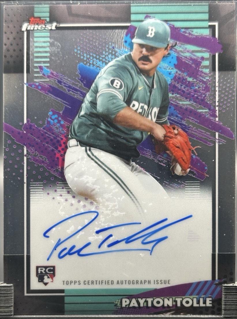 Payton Tolle #FA-PT 2026 Topps Finest Autograph Baseball