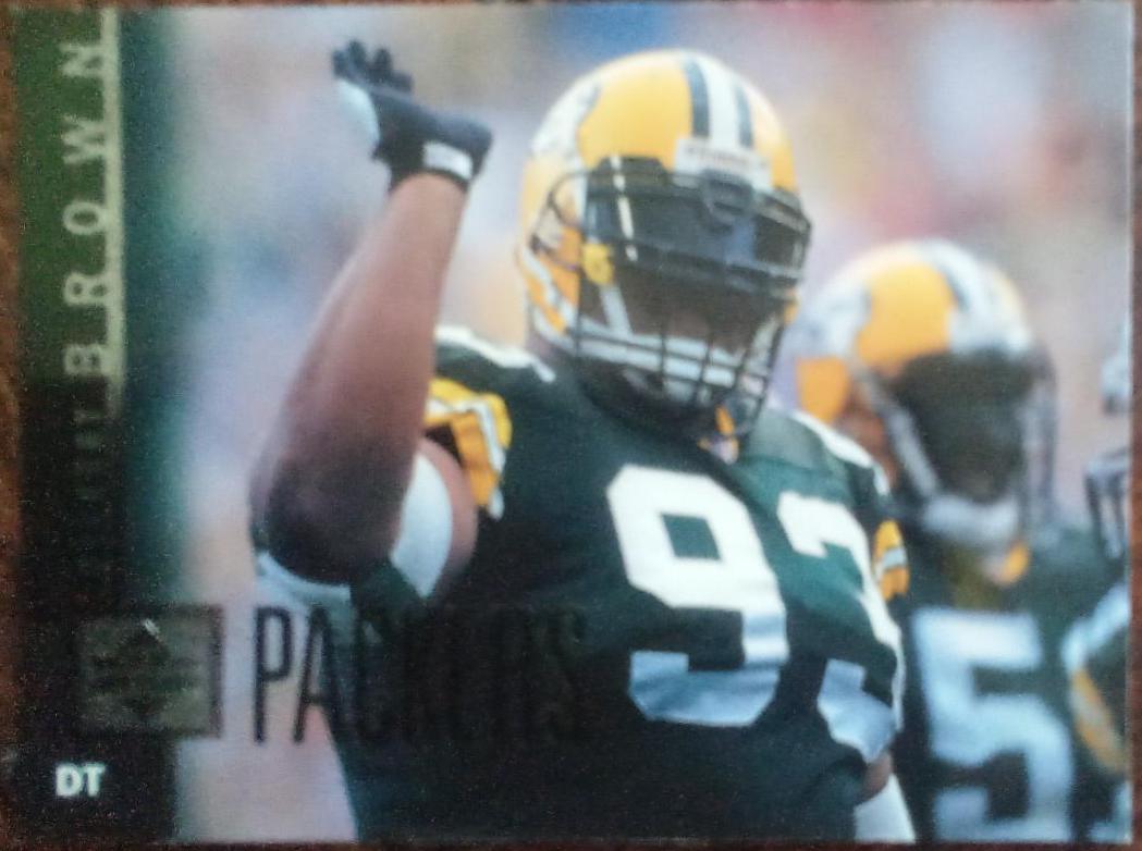 Gilbert Brown #214 1997 Upper Deck Football