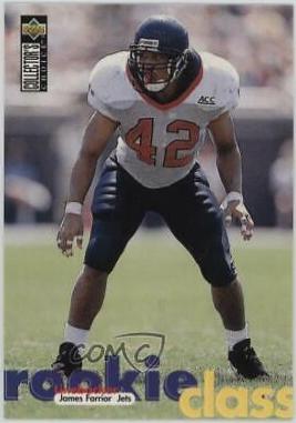 James Farrior #8 Football Cards 1997 Collector's Choice