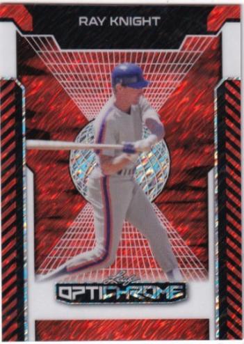 Ray Knight #117 2025 Leaf Optichrome Baseball