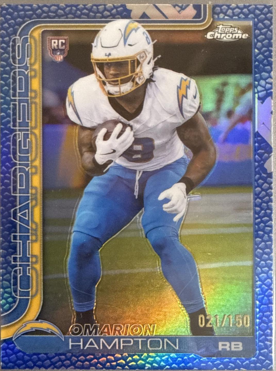 Omarion Hampton [Leather Blue] #324