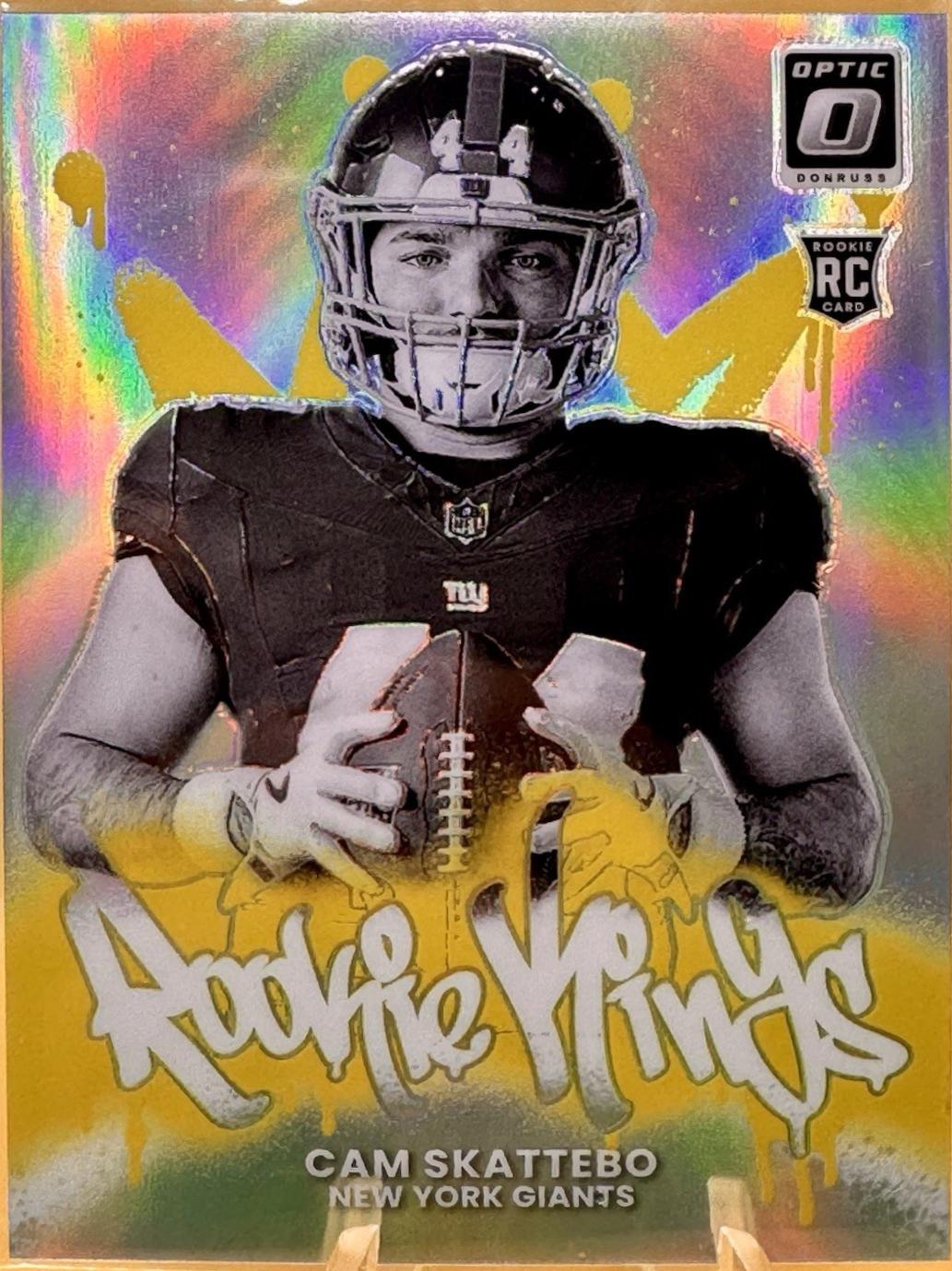 Cam Skattebo #9 2025 Panini Donruss Optic Rookie Kings Football