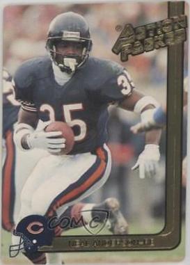 Neal Anderson #21 Football Cards 1991 Action Packed