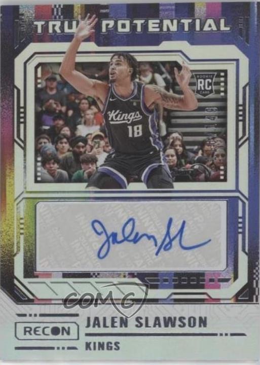 Jalen Slawson #TPS-SLW 2023 Panini Recon True Potential Signature Basketball