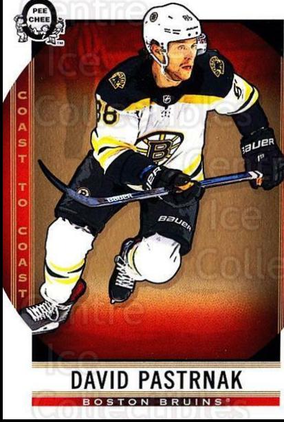 David Pastrnak #3 Hockey Cards 2018 O-Pee-Chee Coast-to-Coast