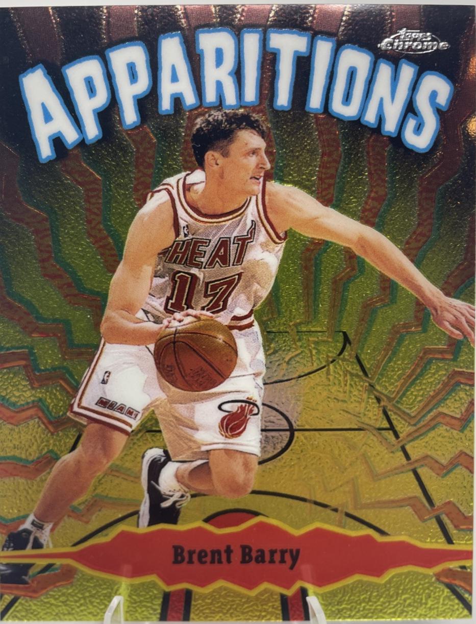 Brent Barry #A3 Basketball Cards 1998 Topps Chrome Apparitions