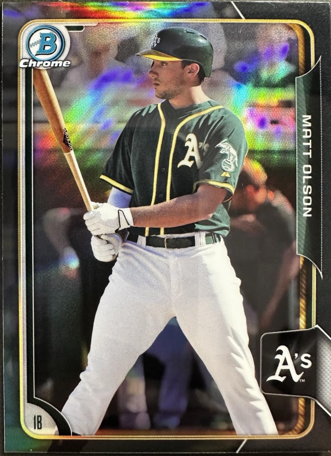 Matt Olson [Black Refractor] #196