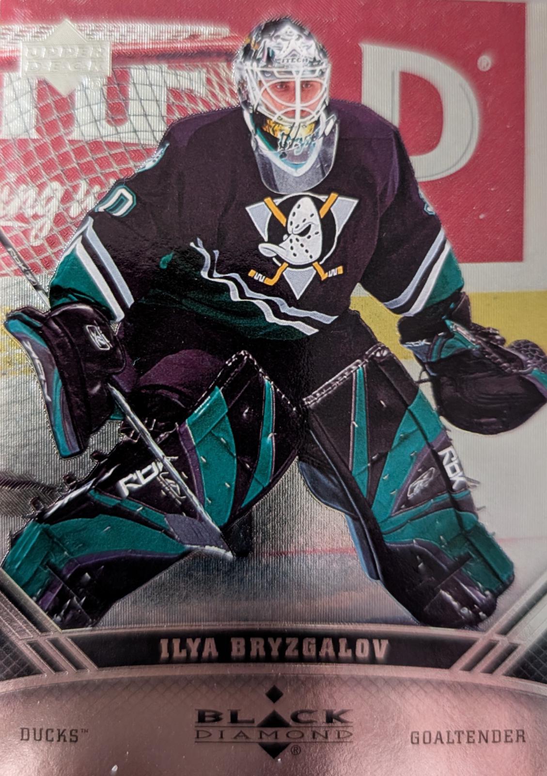 Ilya Bryzgalov #2 Hockey Cards 2007 Upper Deck Black Diamond