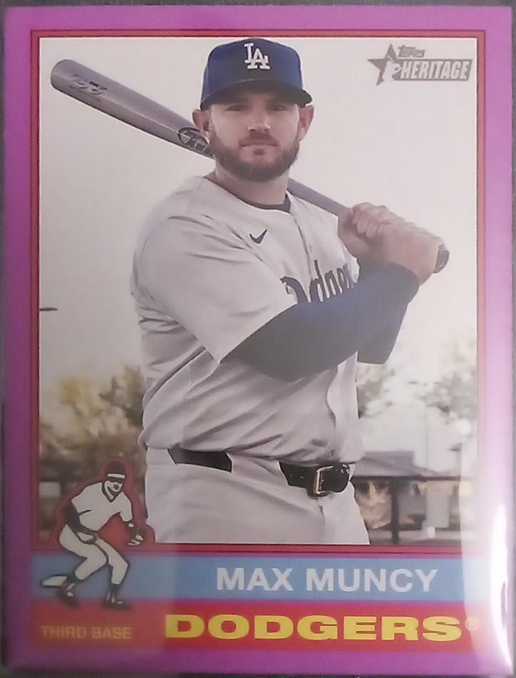Max Muncy [Light Purple Border] #359