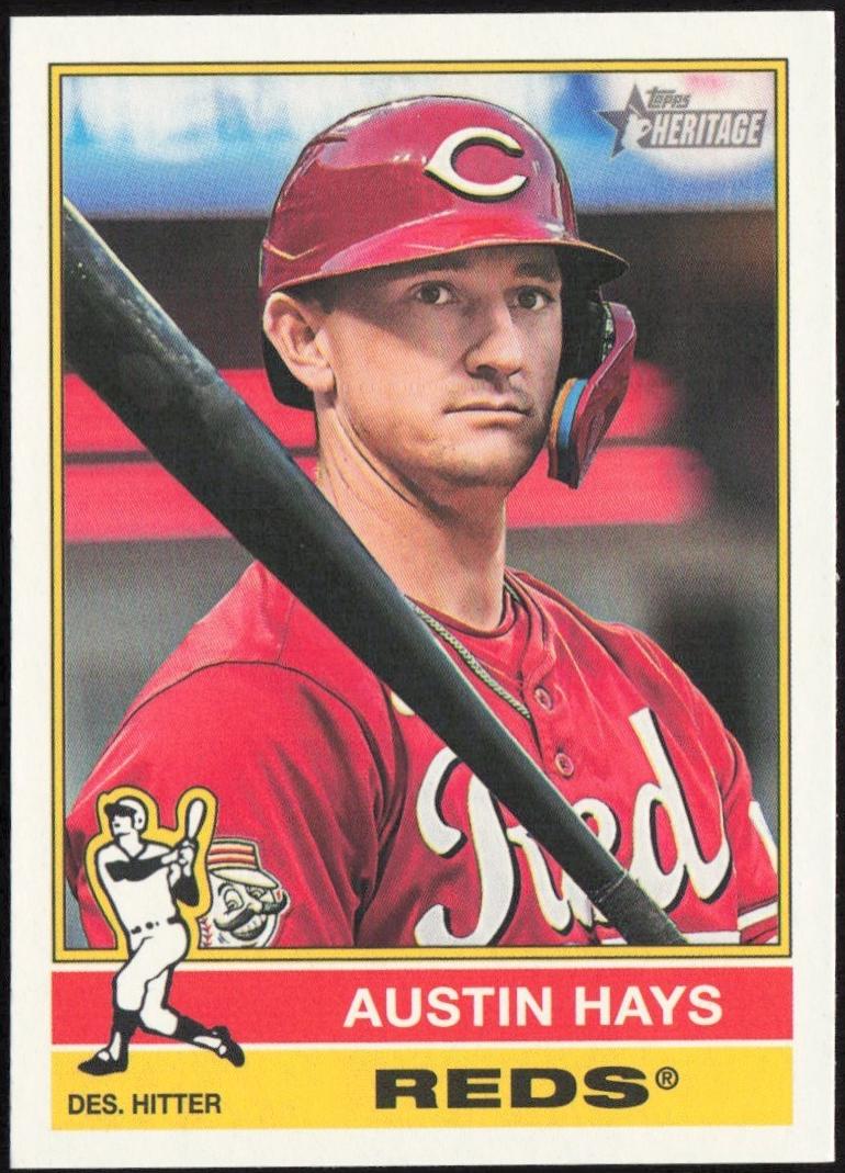 Austin Hays #617 2025 Topps Heritage High Number Baseball