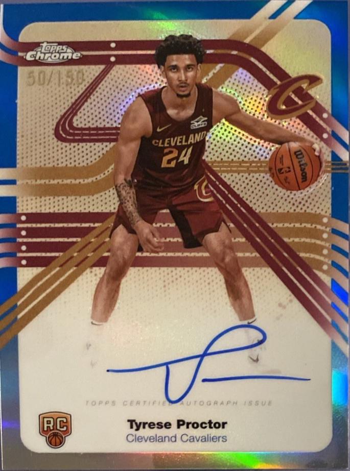 Tyrese Proctor [Blue Refractor] #NS-TP