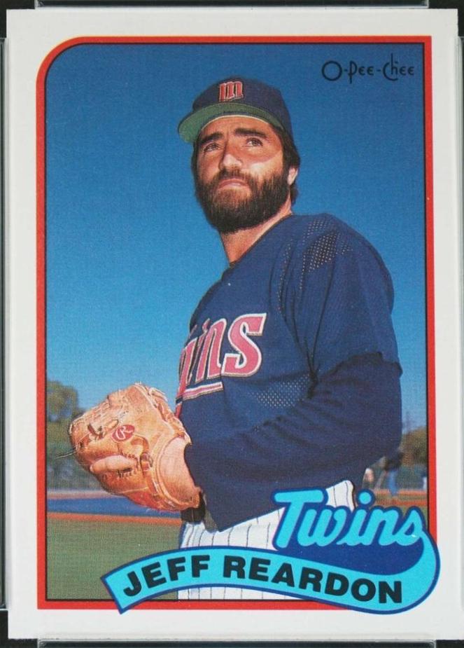 Jeff Reardon #86 Baseball Cards 1989 O Pee Chee