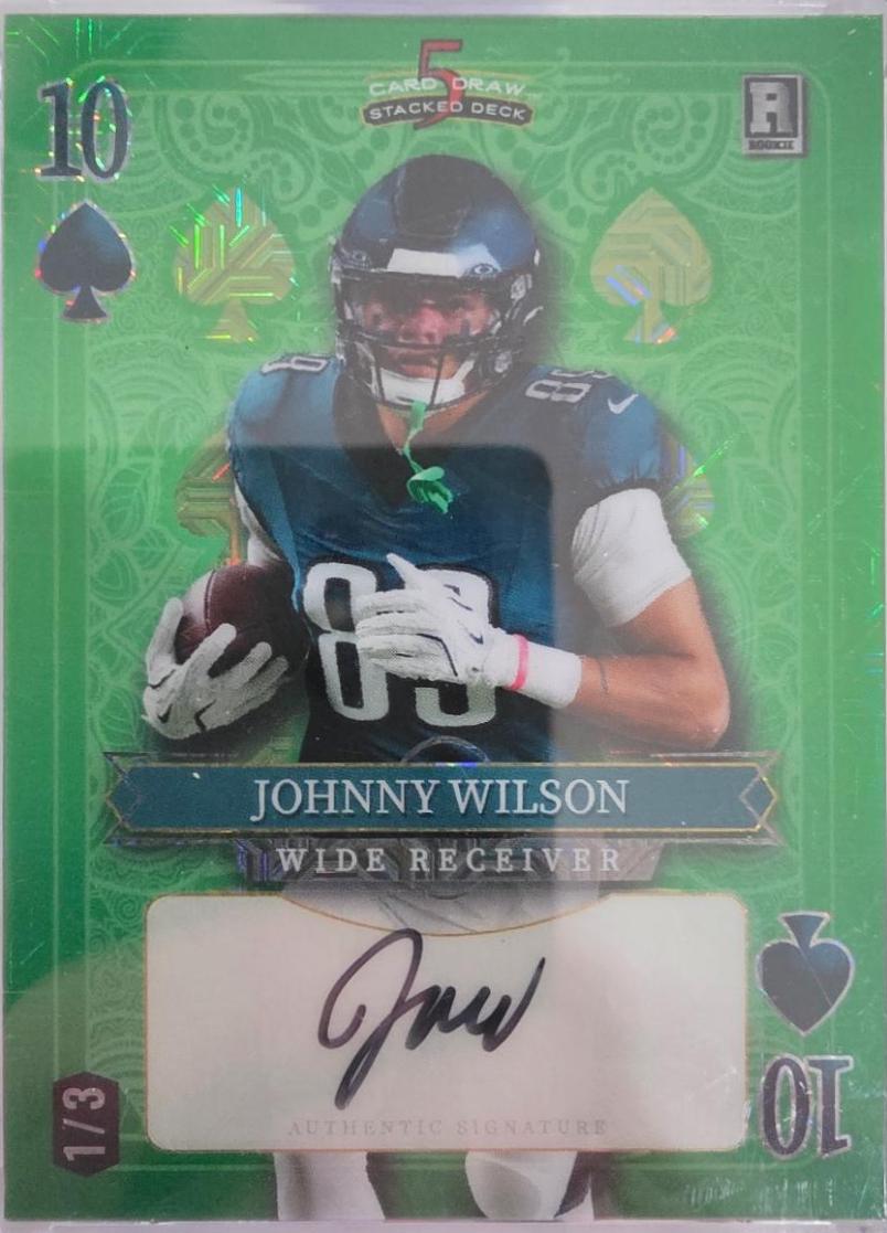 Johnny Wilson #SDHS-JWA 2024 Wild Card 5 Card Draw Football