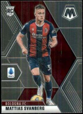 Mattias Svanberg #30 Soccer Cards 2020 Panini Mosaic Serie A