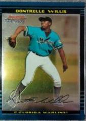 Dontrelle Willis #120 Baseball Cards 2002 Bowman Chrome Draft Picks Prices