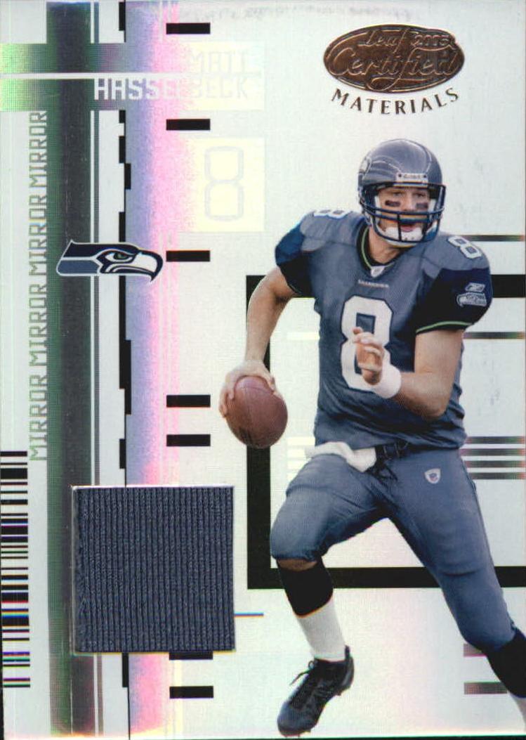 Matt Hasselbeck [Mirror White Materials] #107