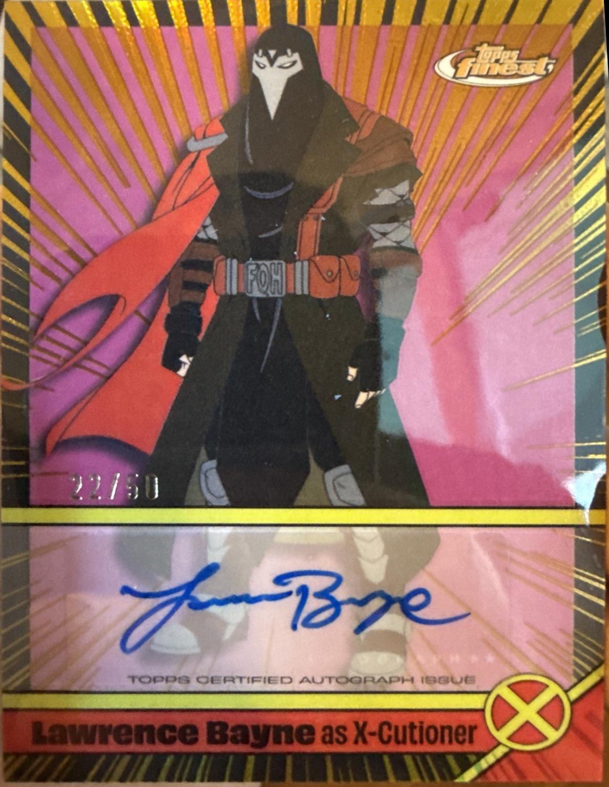 X-Cutioner [Gold Refractor] #VA-LB