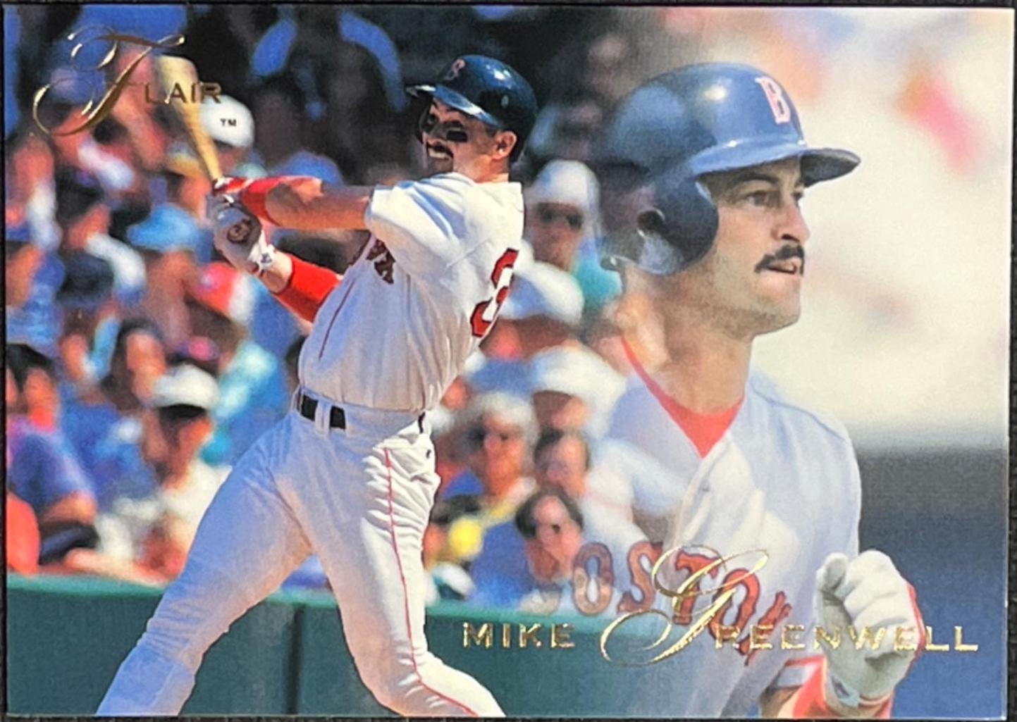Mike Greenwell #164 Baseball Cards 1993 Flair
