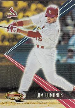 Jim Edmonds #40 Baseball Cards 2001 Bowman's Best