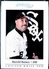 Harold Baines #29 Baseball Cards 2001 Studio Prices