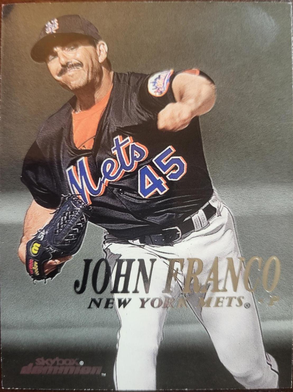 John Franco #31 Baseball Cards 2000 Skybox Dominion