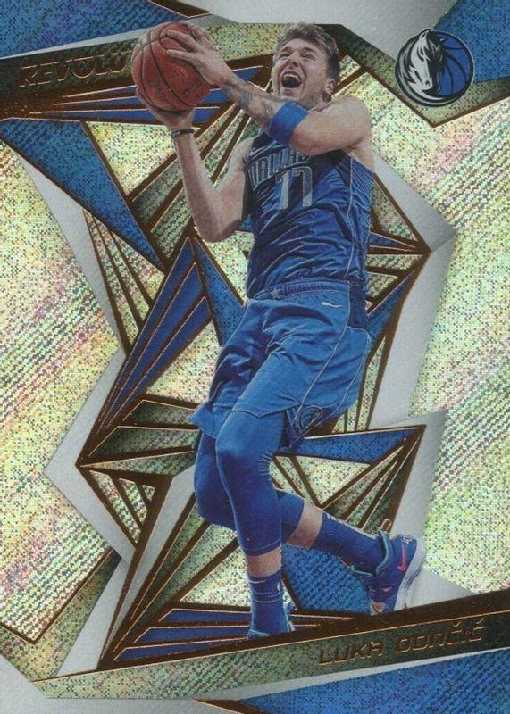 Luka Doncic #73 Basketball Cards 2019 Panini Revolution