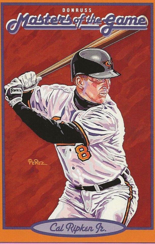 1993 Donruss Cal Ripken Jr #6 #6 Baseball Cards 1993 Panini Donruss Masters of the Game