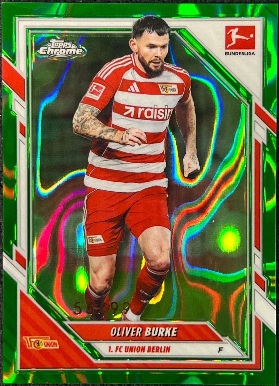Oliver Burke [Green Lava Refractor] #9