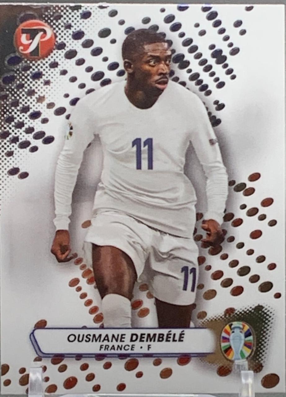 Ousmane Dembele #54 2023 Topps Pristine Road To Euro 2024 Soccer