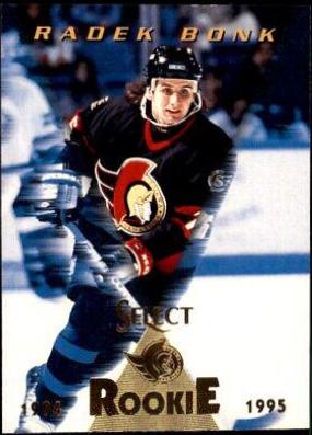 Radek Bonk #186 Hockey Cards 1994 Select